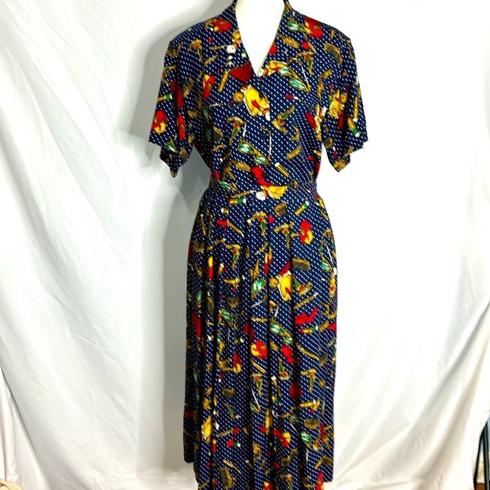 Vintage Rare Pendleton Novelty Print 2 piece set